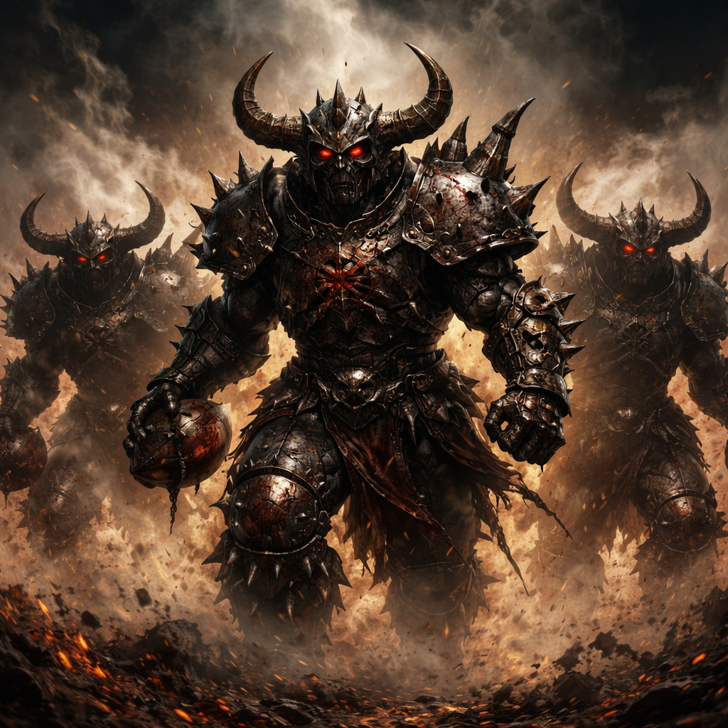 Bloodlust Daemons team art