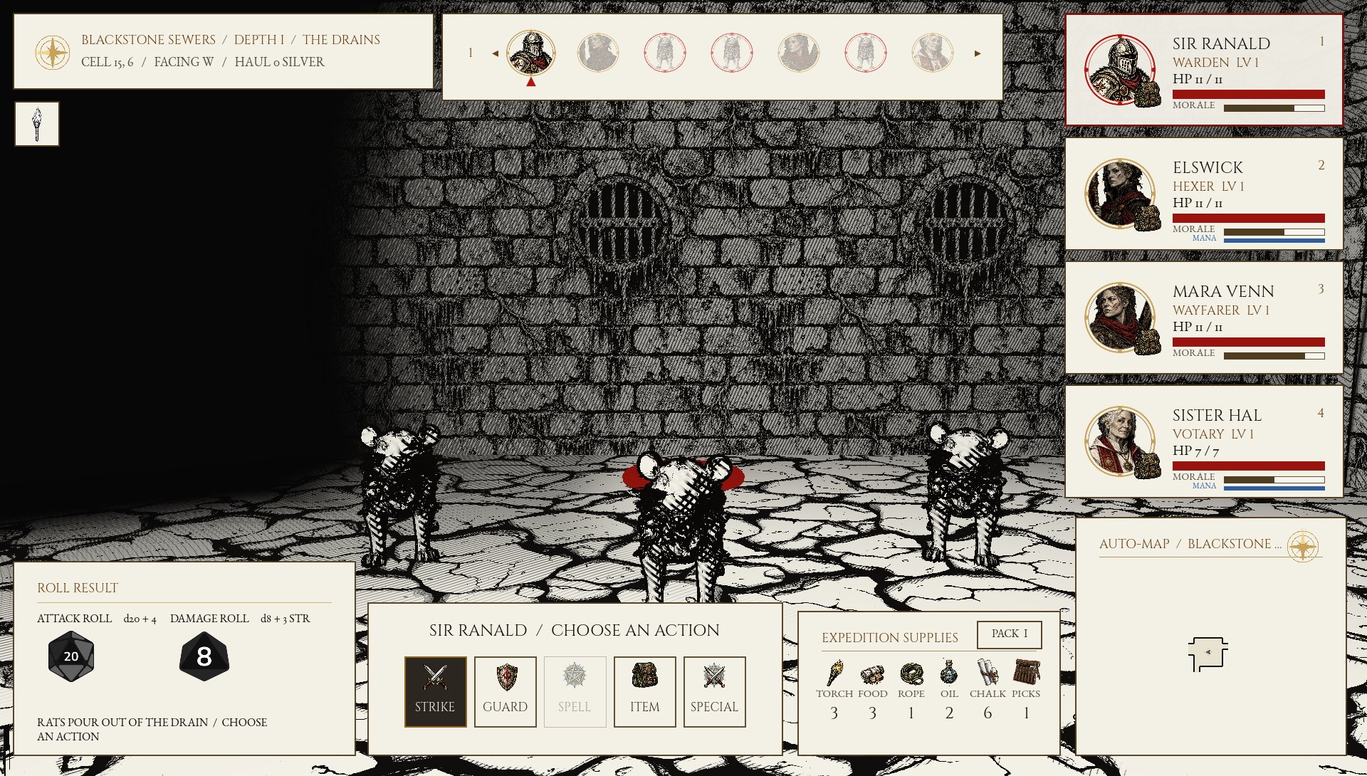 Giant rats in the Blackstone Sewers