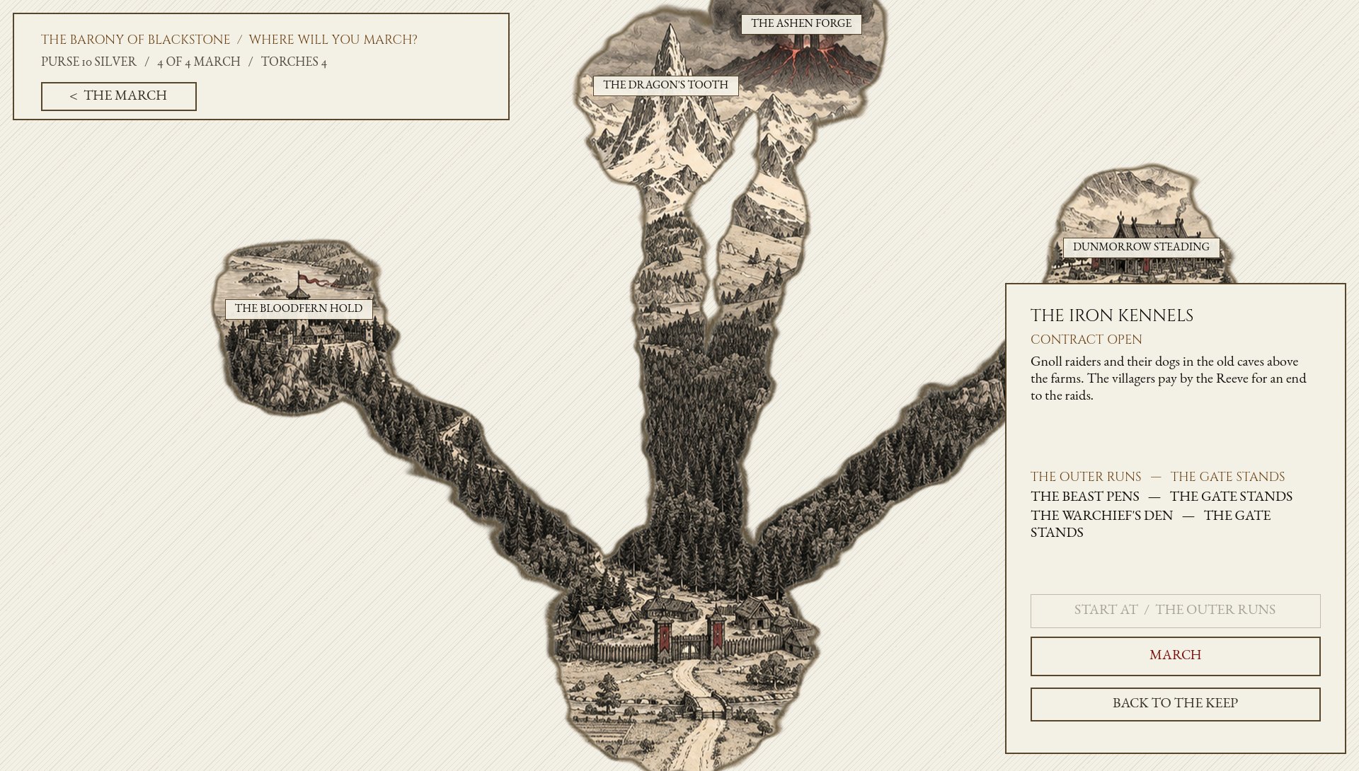 The Barony map