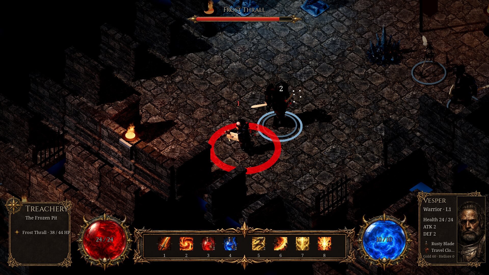 Combat in the Circle of Treachery