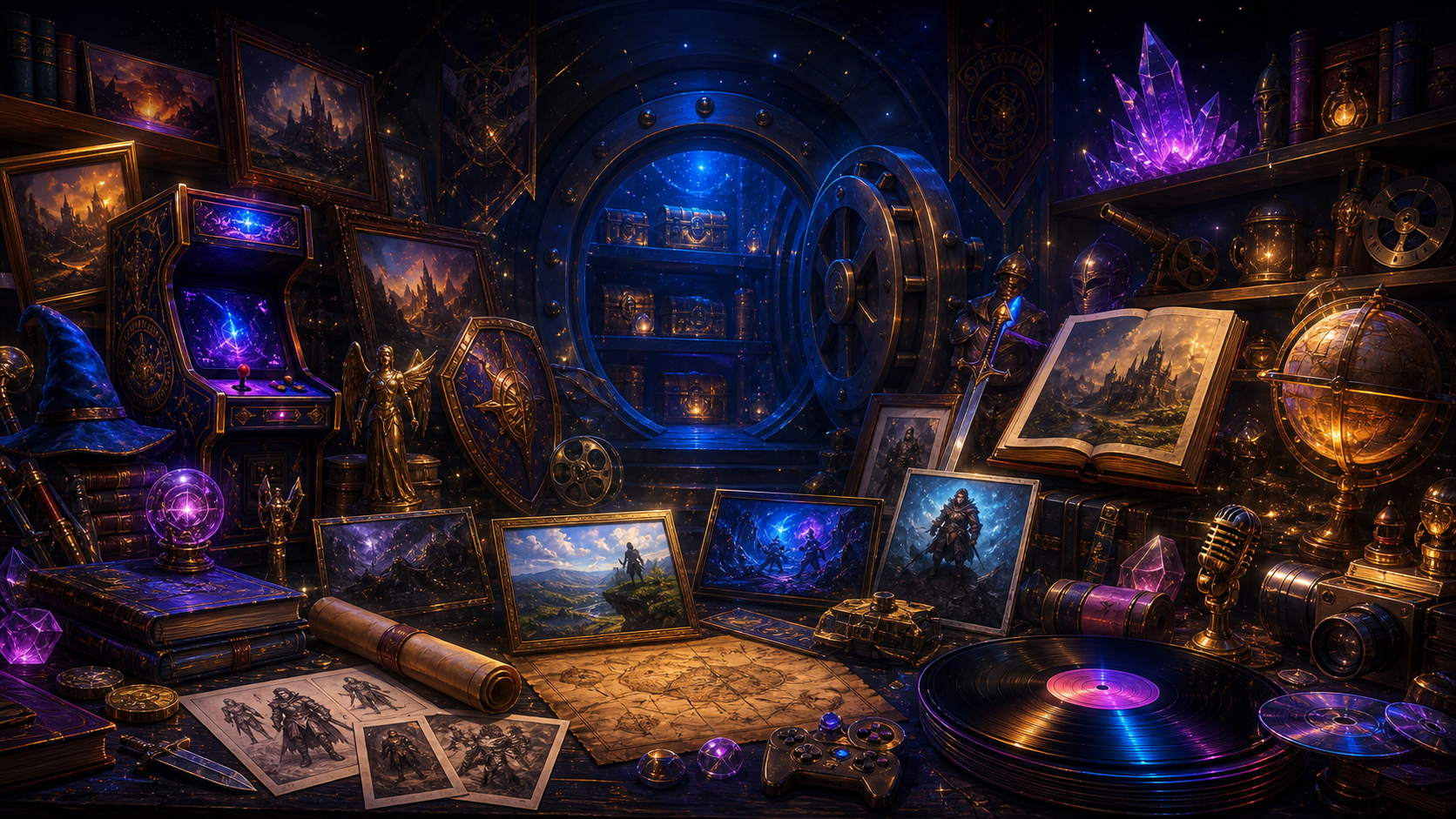 Artifacts and Media vault art