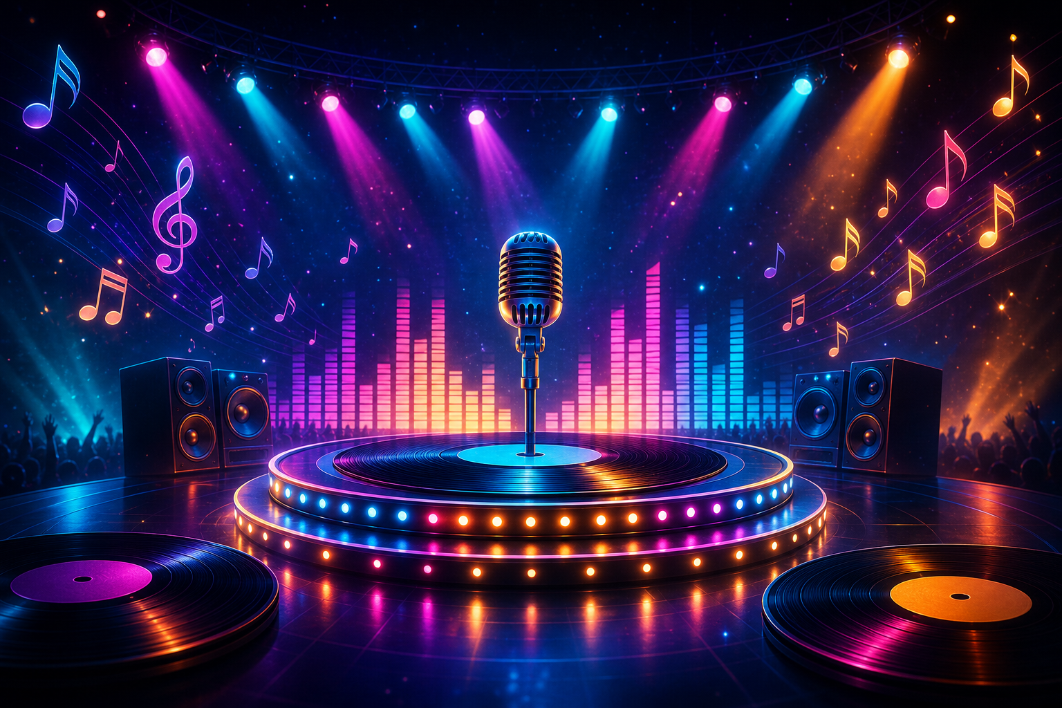Music Quiz Arena stage art